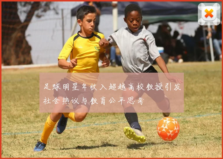 足球明星年收入超越高校教授引发社会热议与教育公平思考